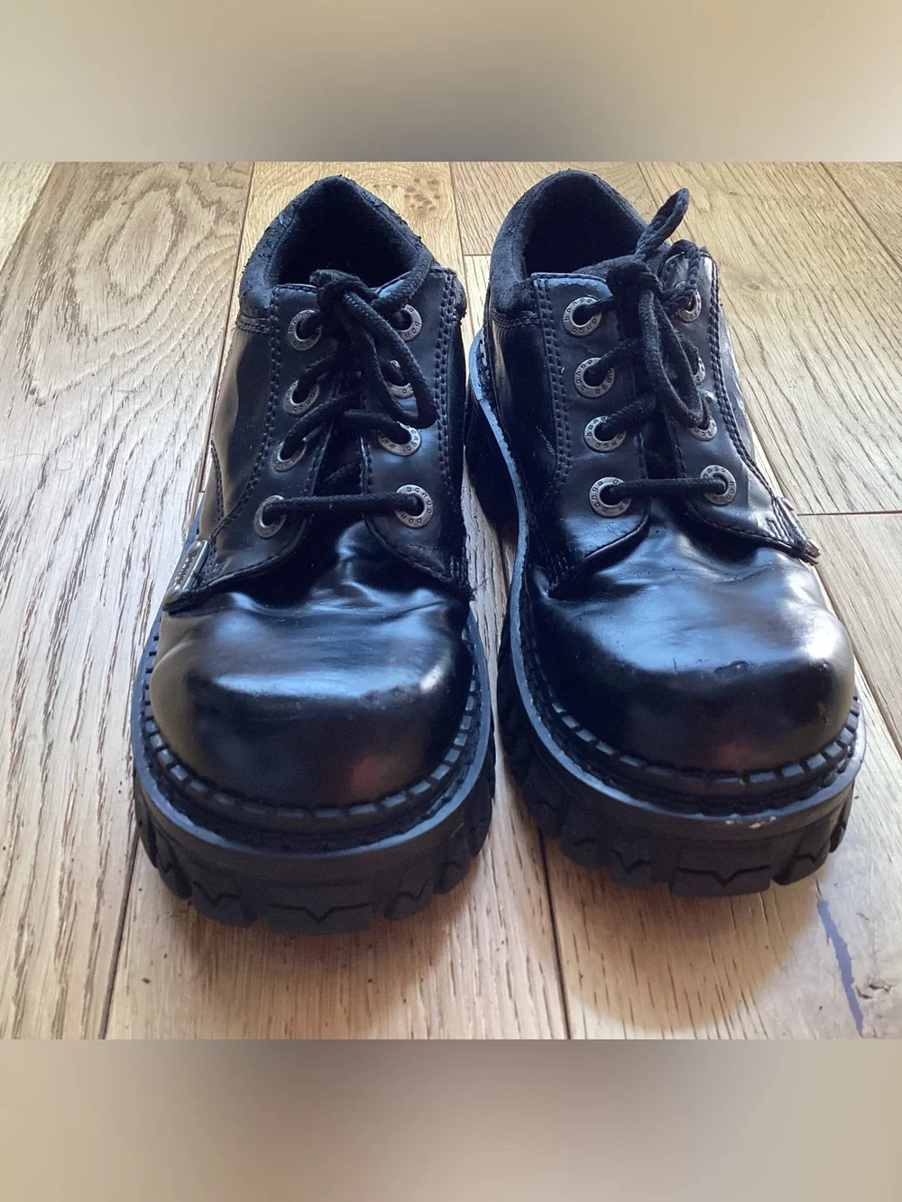 Bongo 1990’S Vintage Ronnie black Oxford sneakers